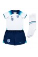 Engeland Mason Mount #19 Babytruitje Thuis tenue Kind WK 2022 Korte Mouw (+ Korte broeken)